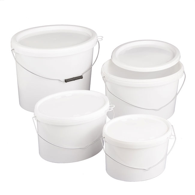 Eimer oval PP 3,5lt, weiss